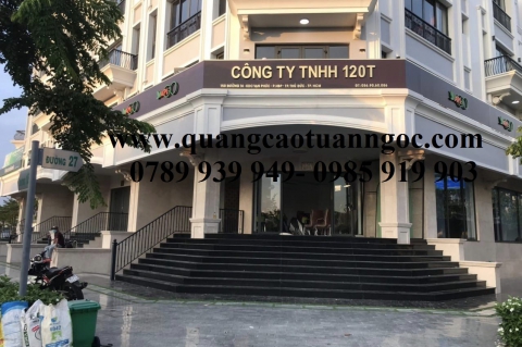 THI CÔNG CÁC HẠNG MỤC QUẢNG CÁO CHO CHUỖI HỆ THỐNG CÔNG TRÌNH 120T GIÁ RẺ TẠI TP.HCM