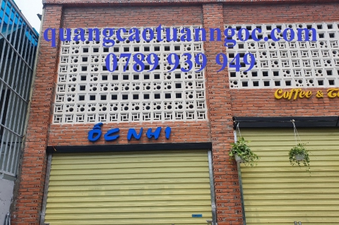 LÀM CHỮ MICA NỔI DÁN TRỰC TIẾP LÊN NỀN GẠCH Ở ĐÂU GIÁ RẺ, CHẤT LƯỢNG,  ĐẸP TẠI TP.HCM